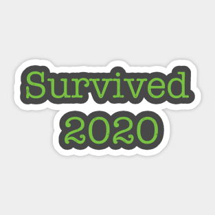 Survived 2020 Sticker